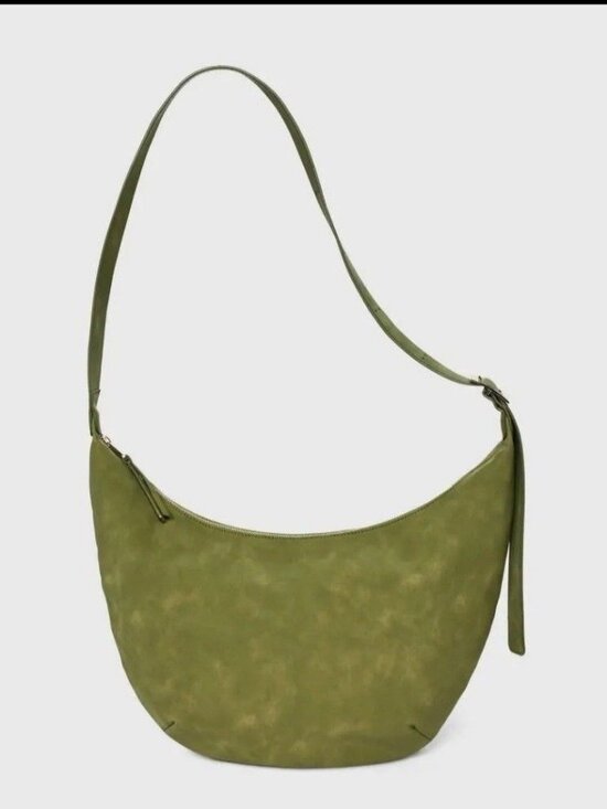 Universal Thread Handbags - Universal Thread Slouchy Crescent Sling Handbag - Green
